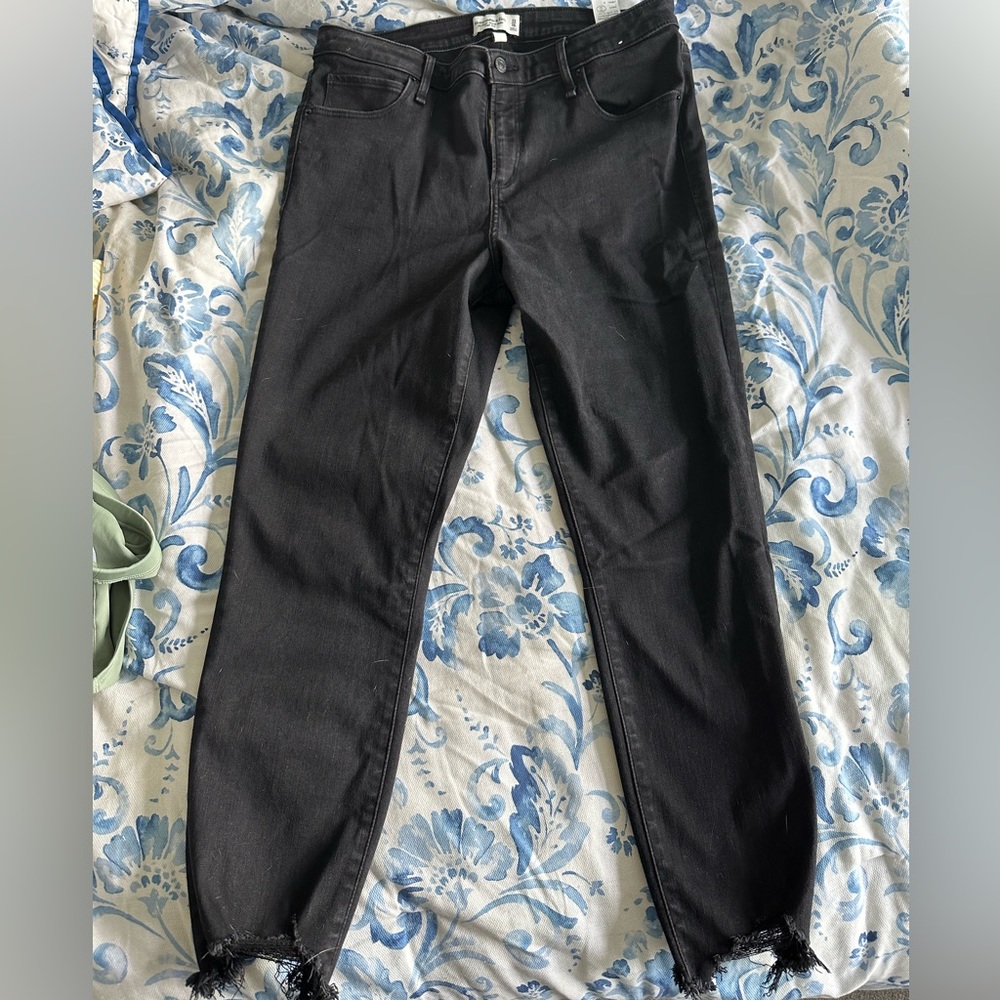 Abercrombie High Waist Skinny Ankle Jean 🖤